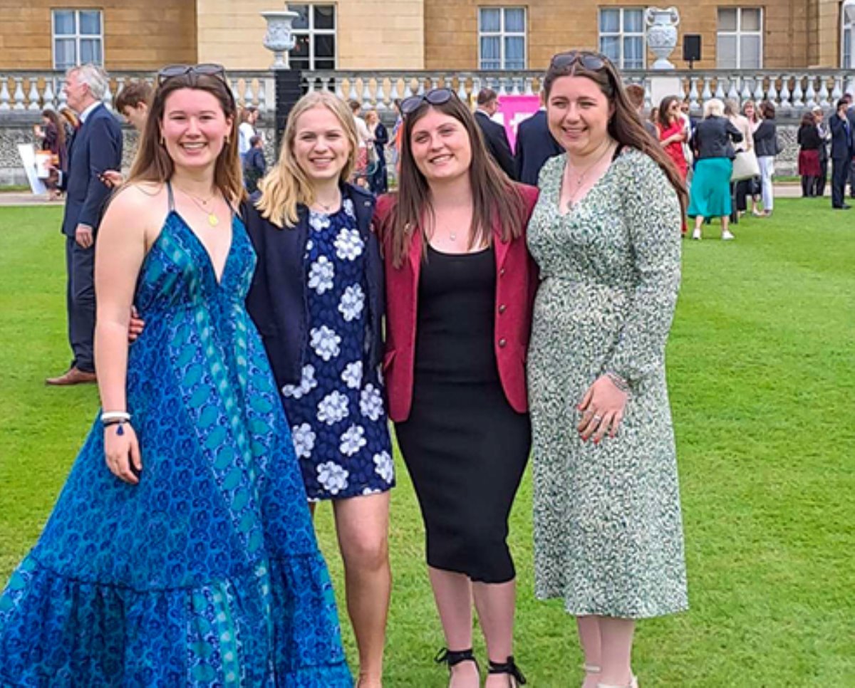 Golden Celebrations at Buckingham Palace News Bedford Girls' School